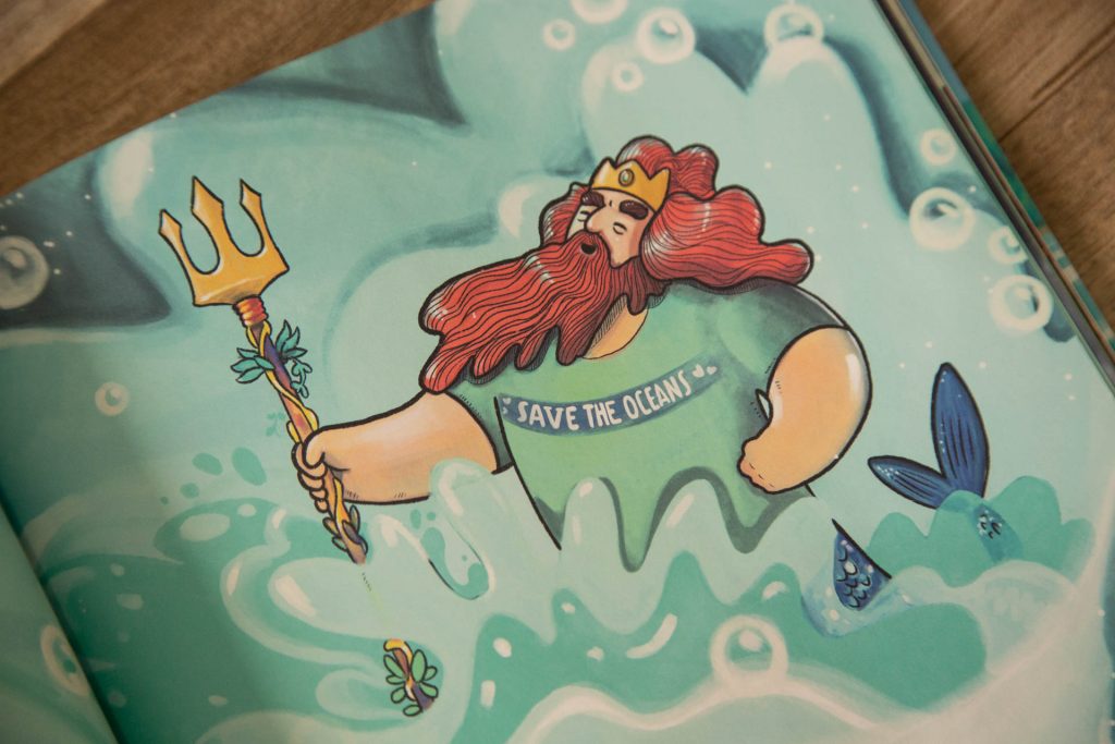 Pompita Alba Ayuda Ilustrador