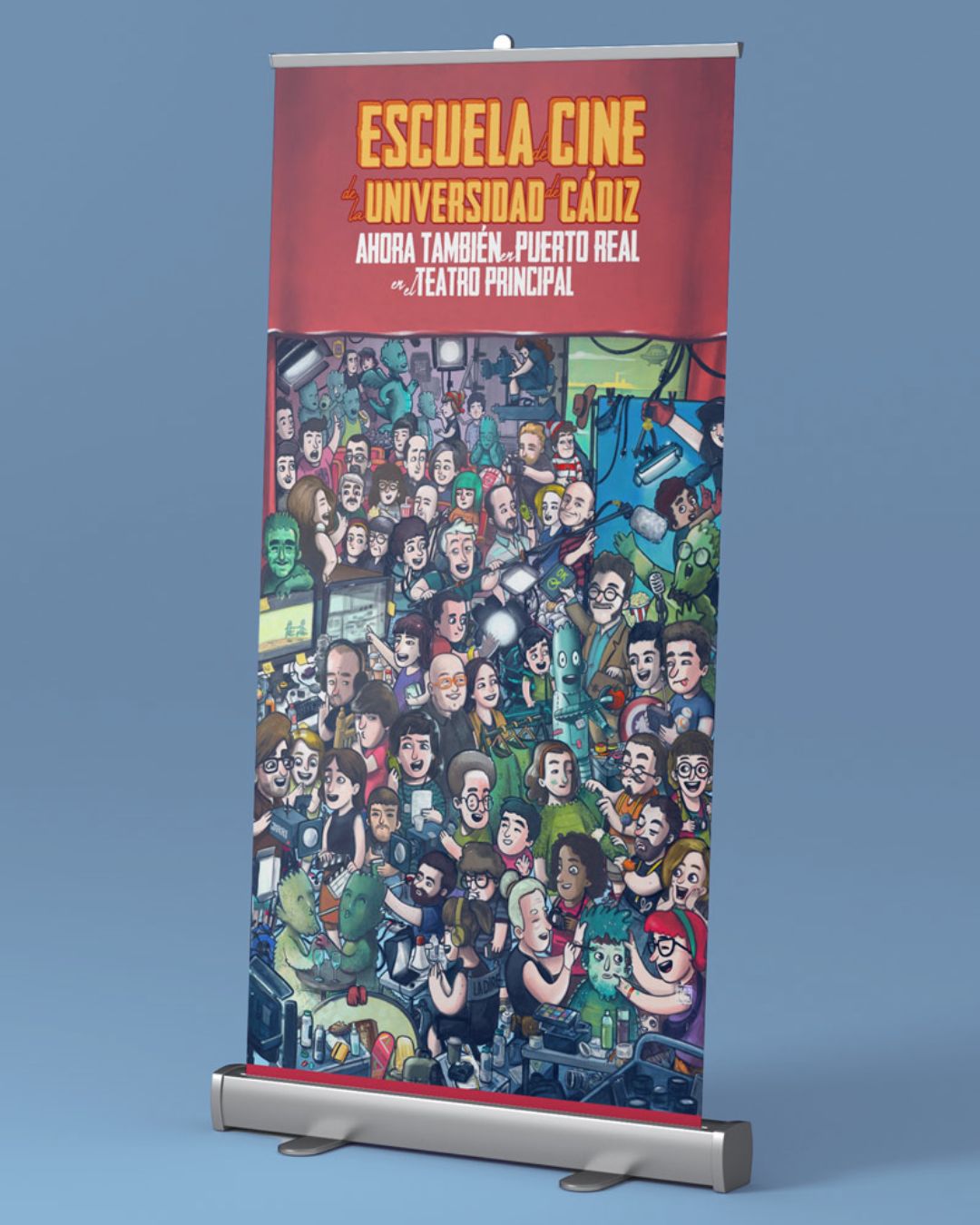 cartel escuela cine cadiz